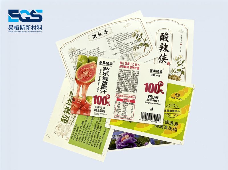 单张不干胶标签